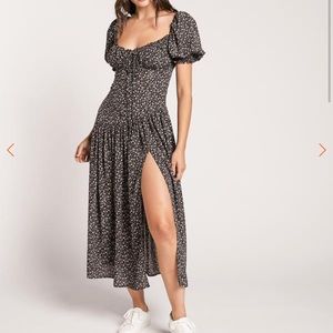 EGGIE mid bloom midi dress